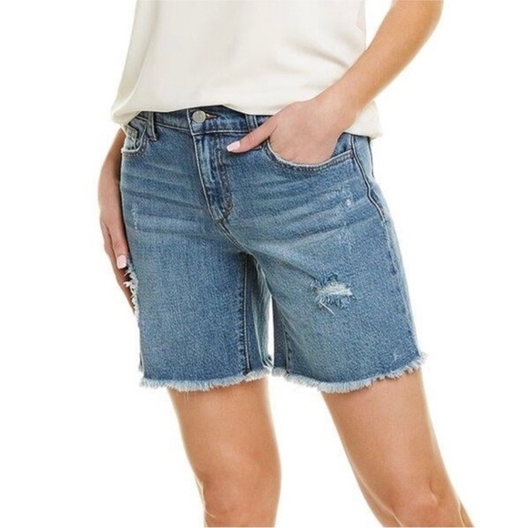 Joe’s Jeans Easy Bermuda Denim Distressed Jeans Sizes 27 NWT - Picture 9 of 10